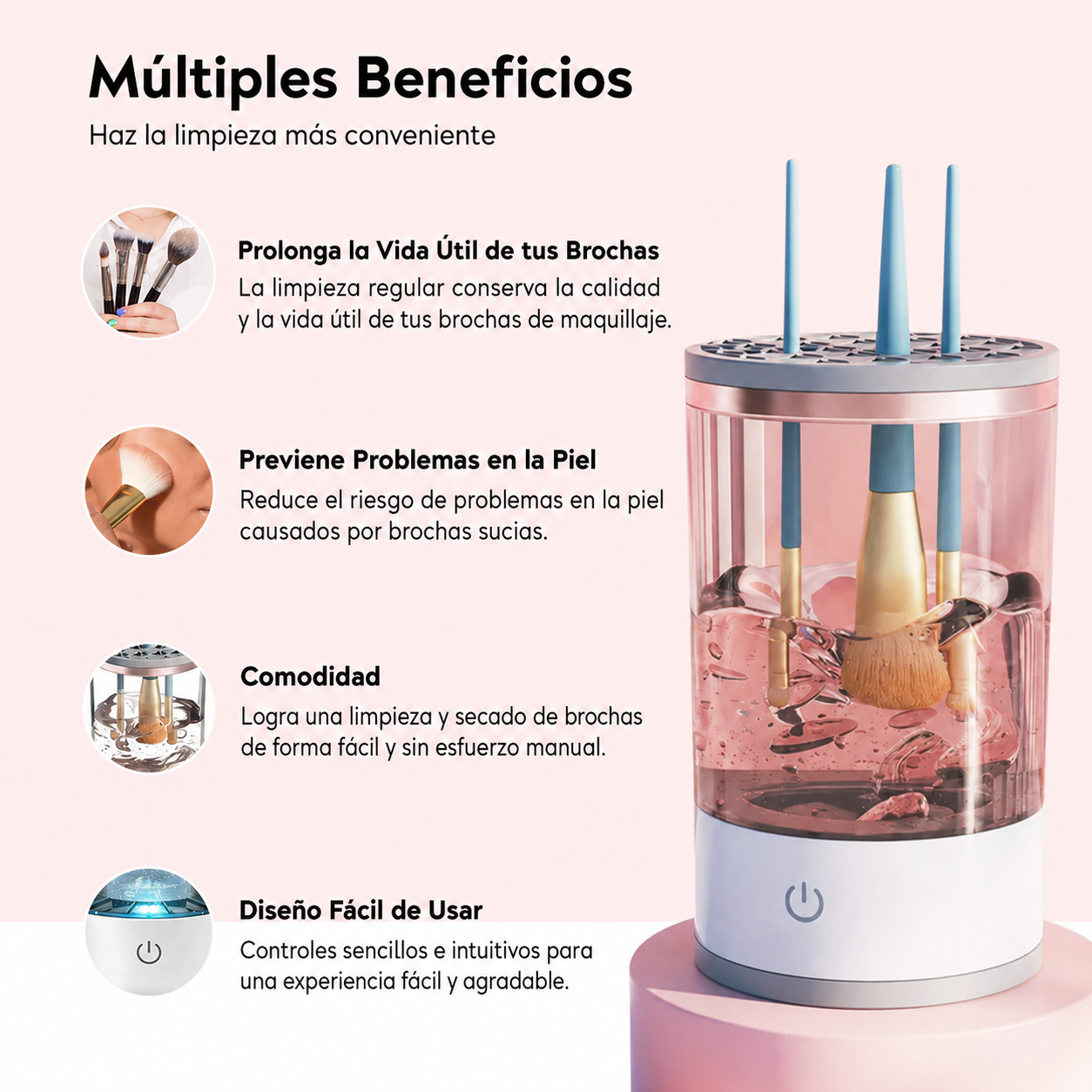 Limpiador de Brochas Automático - Pro